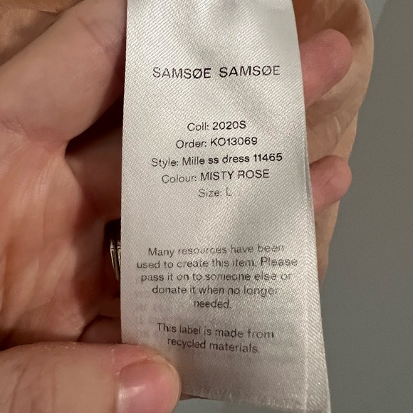 Samsoe Samsoe Millie Short Sleeve Dress - Picture 6 of 7